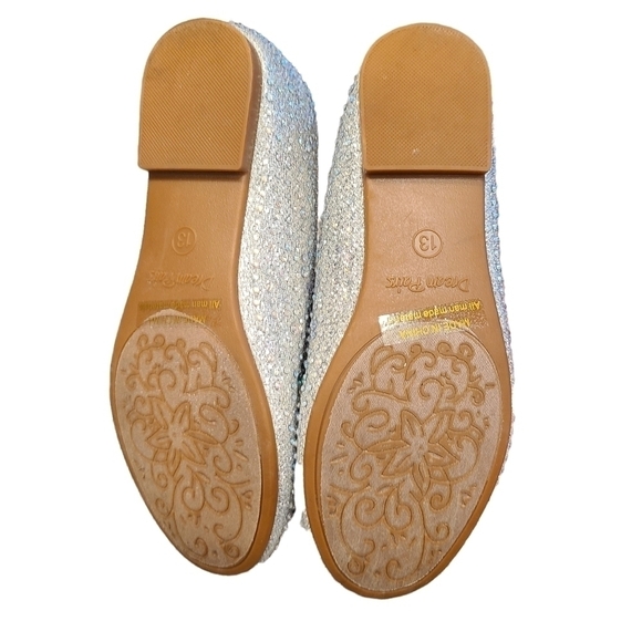Dream Pairs Rhinestone Ballet Flats, Perfect for the Holidays, Size 13 Kids - Picture 10 of 10
